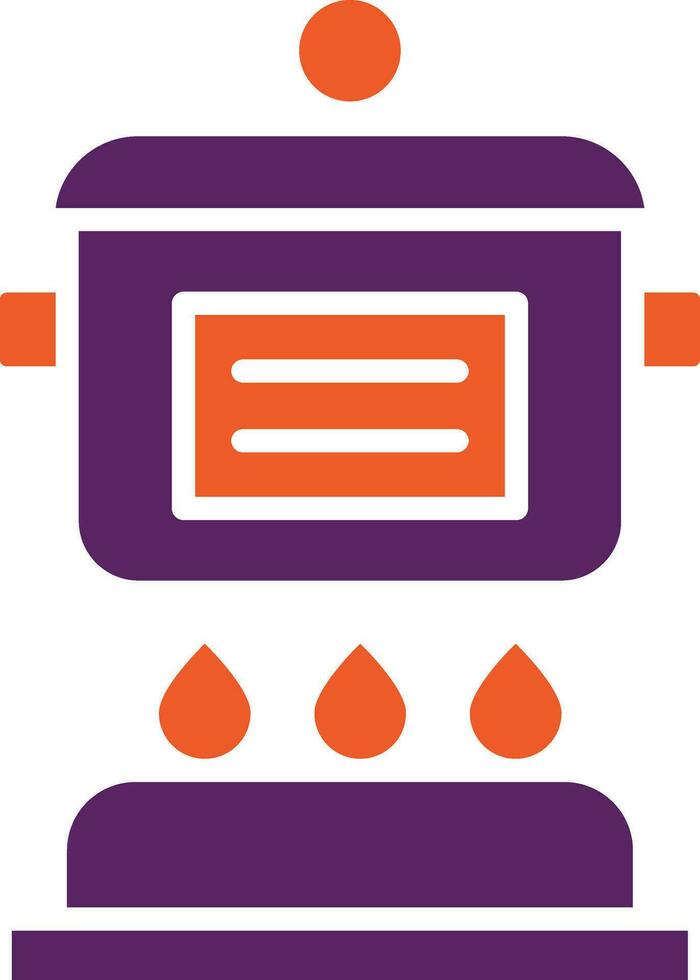 Cooker Vector Icon Design Illustration