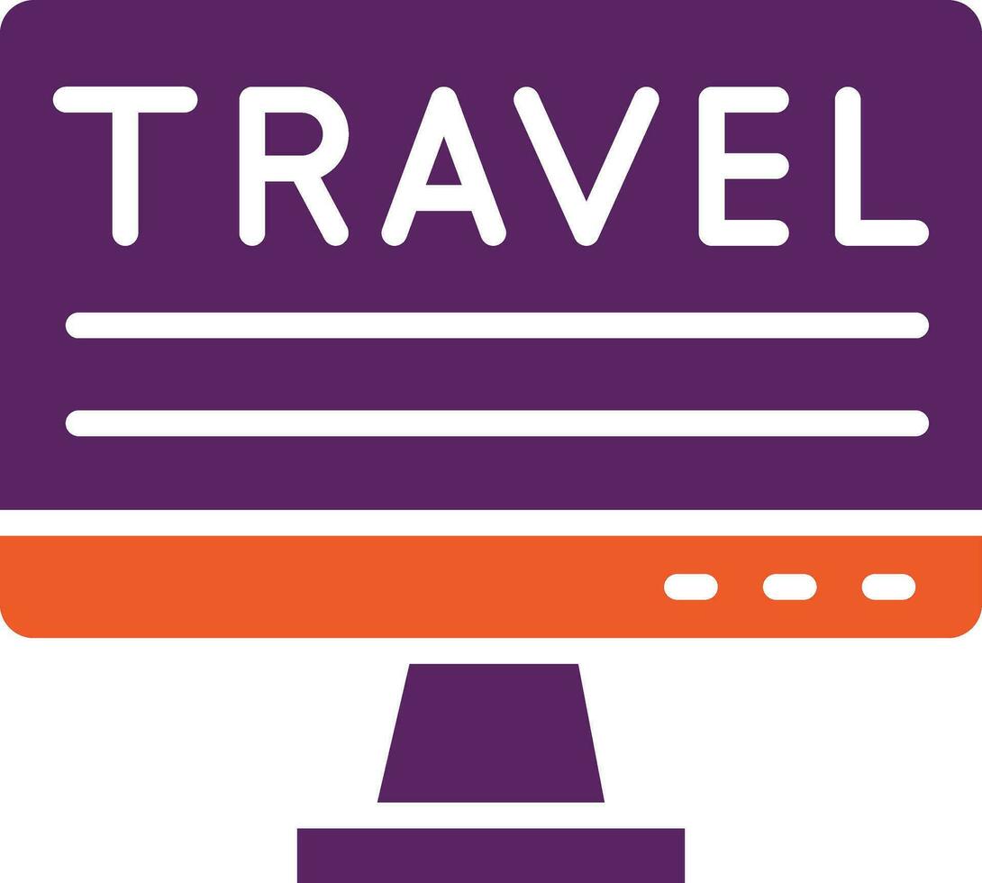 Travel Vector Icon Design Illustration