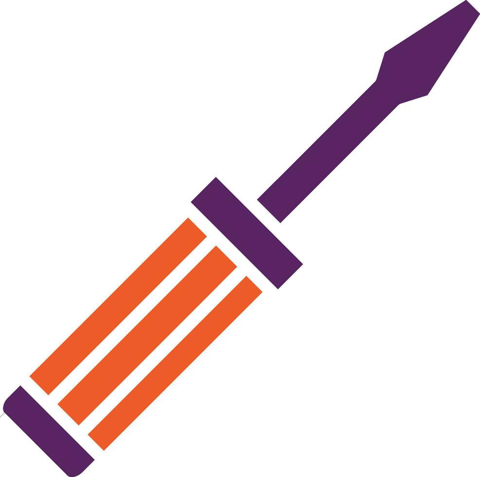 Screwdriver Vector Icon Design Illustration