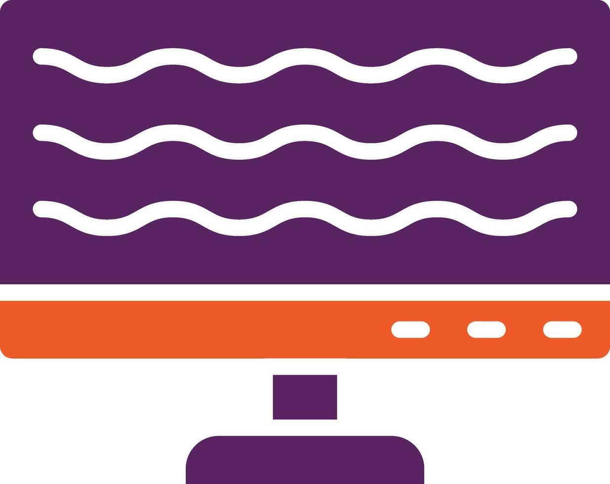 Computer Vector Icon Design Illustration