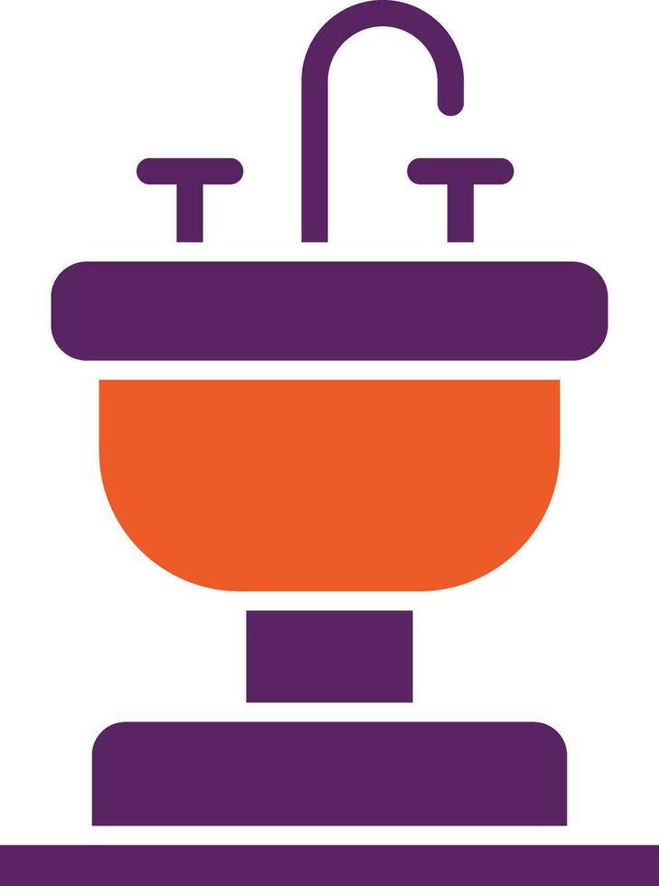 Sink Vector Icon Design Illustration