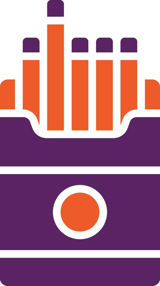Cigarette Vector Icon Design Illustration
