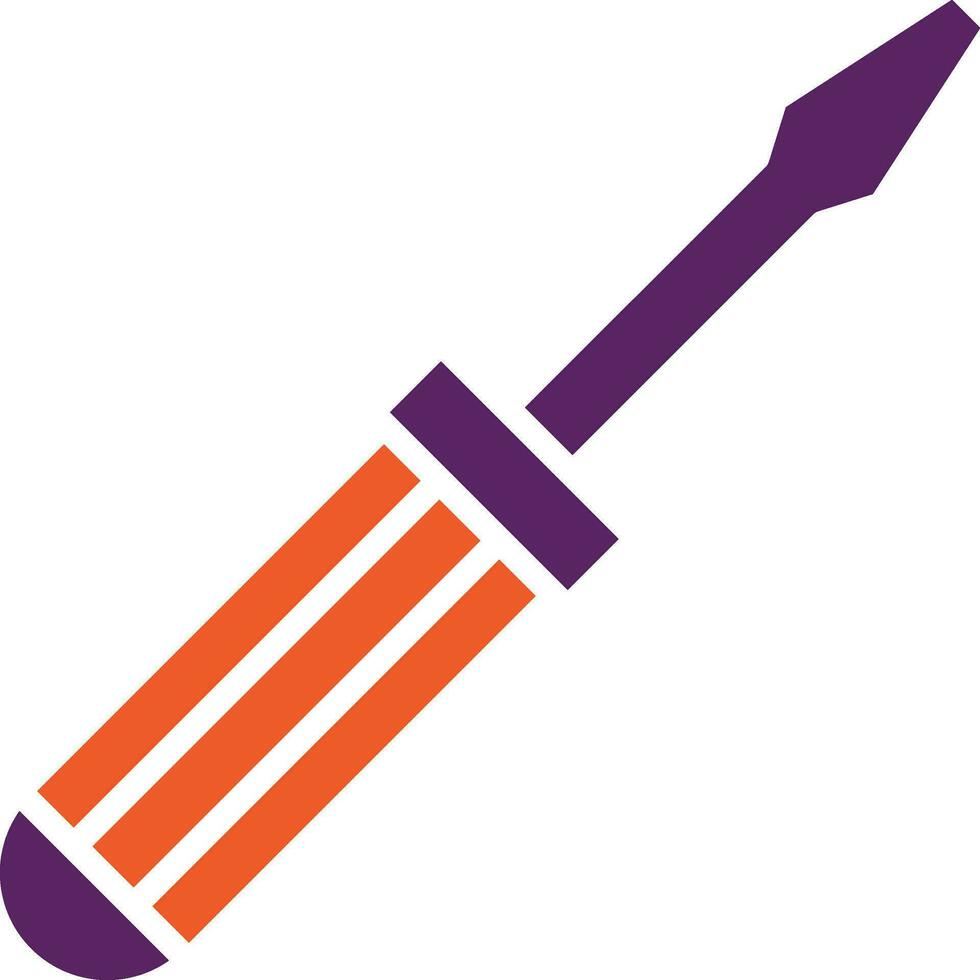 Screwdriver Vector Icon Design Illustration