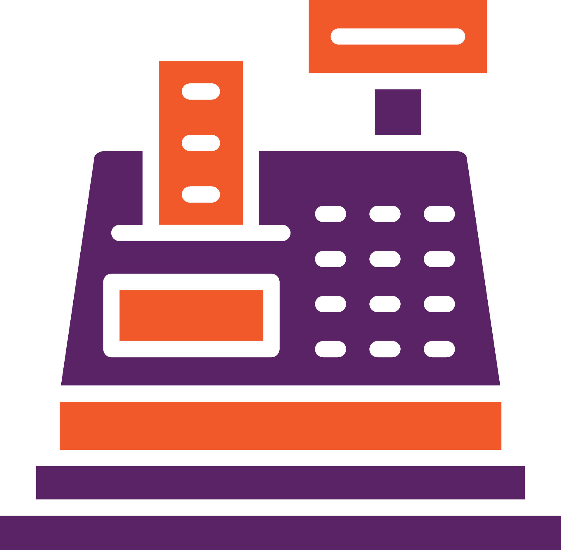 Cash Counter Vector Icon Design Illustration 33873281 Vector Art at