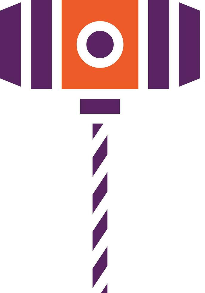Hammer Vector Icon Design Illustration