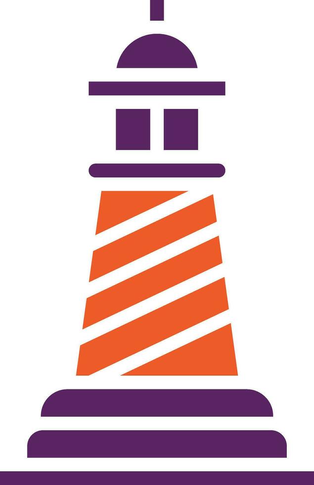 Lighthouse Vector Icon Design Illustration