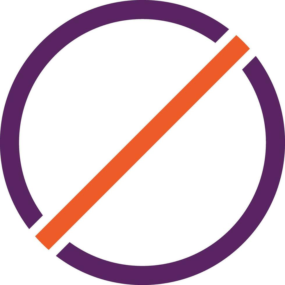Do not disturb Vector Icon Design Illustration