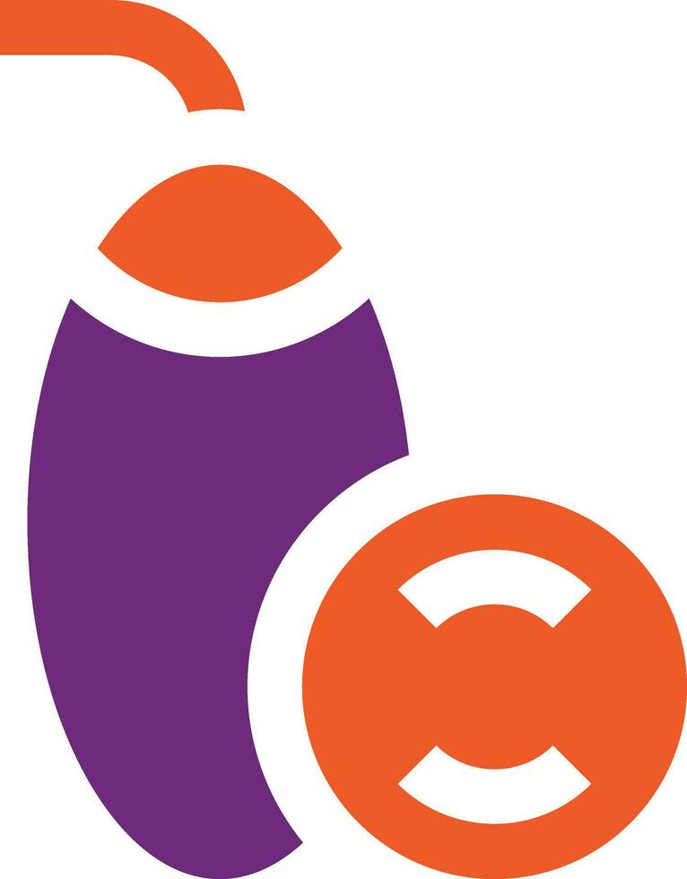 Tamarillo Vector Icon Design Illustration