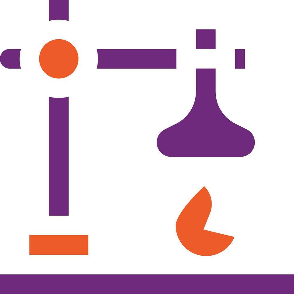 Bunsen Burner Vector Icon Design Illustration
