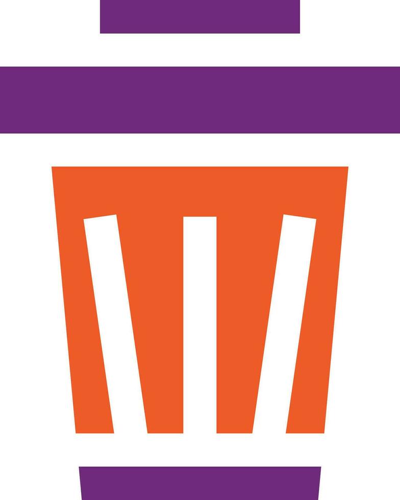 Bin Vector Icon Design Illustration
