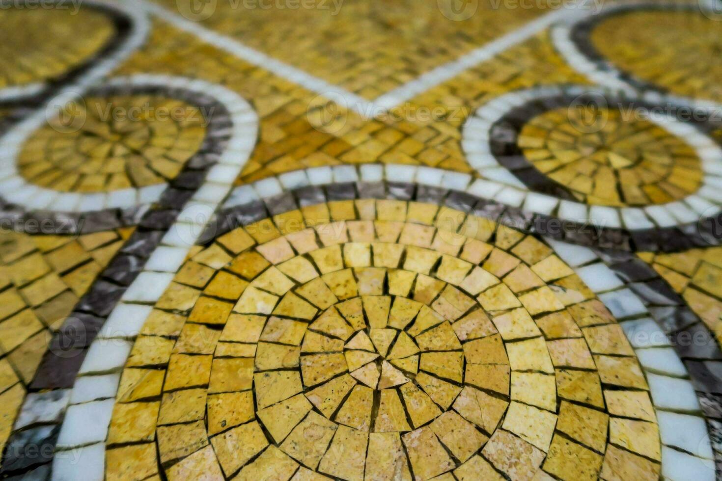 Ornate tile pattern photo