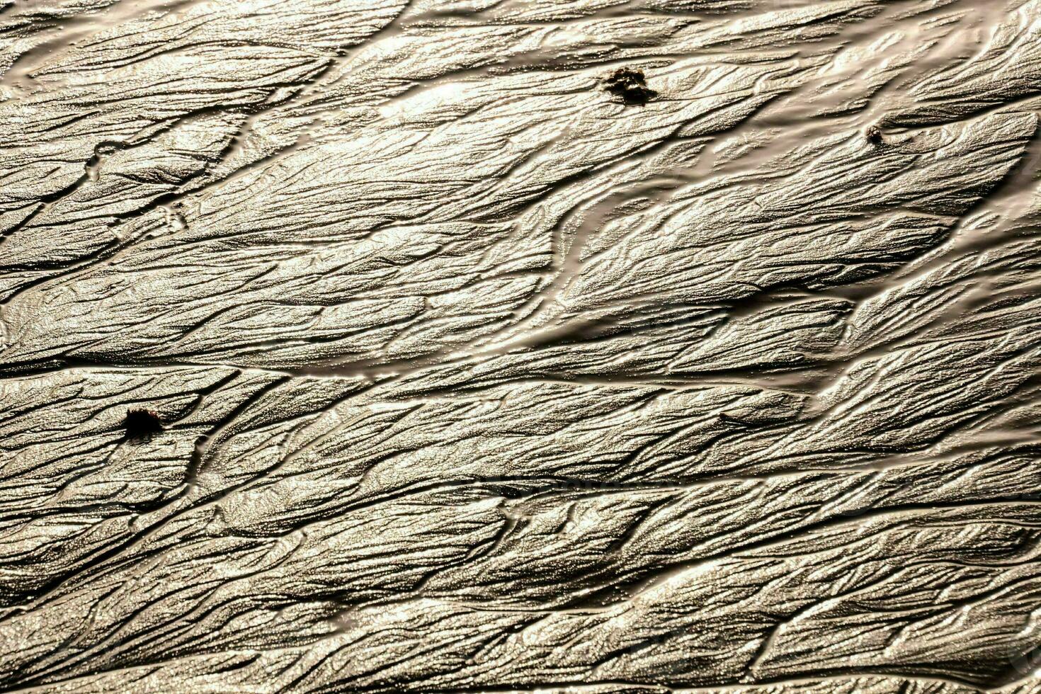 Wavy texture close-up photo