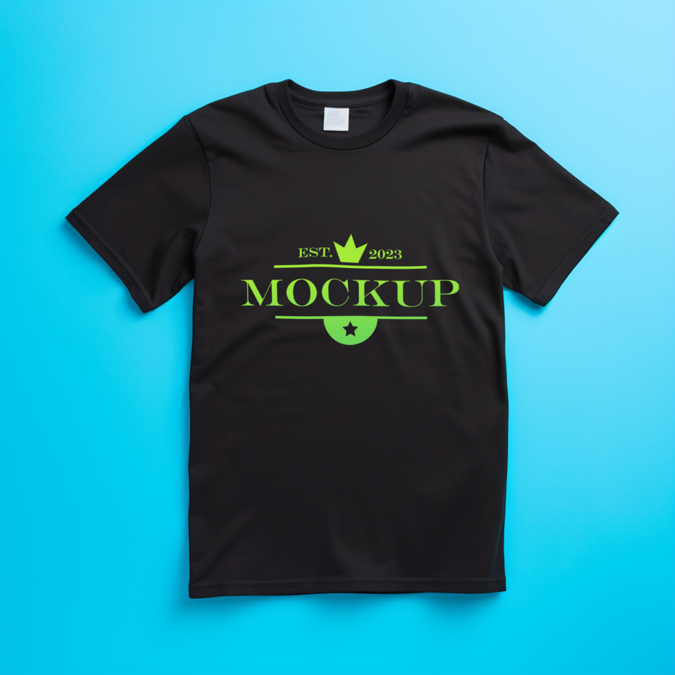 Tshirt mockup design PSD template Ai generated