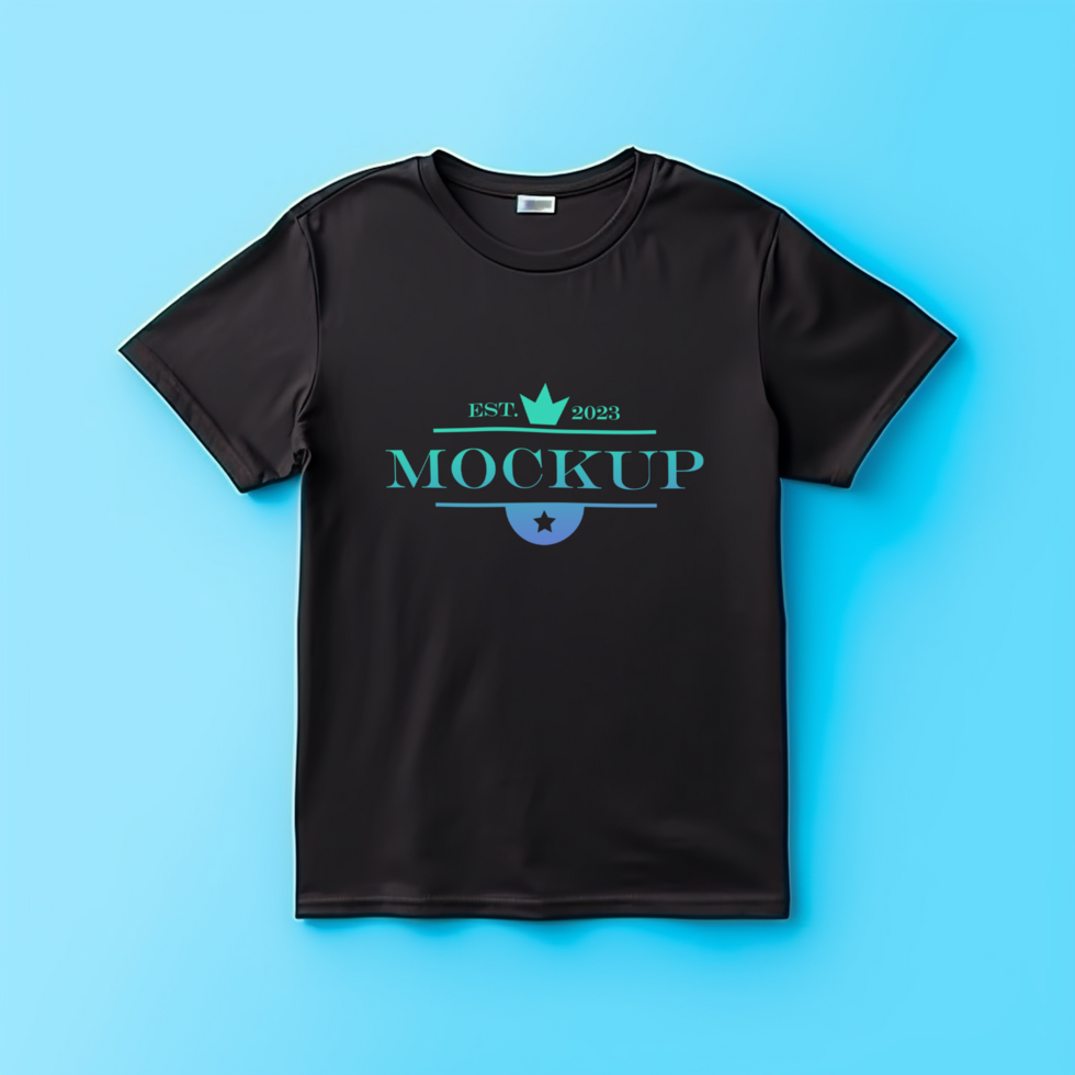 Tshirt mockup design PSD template Ai generated