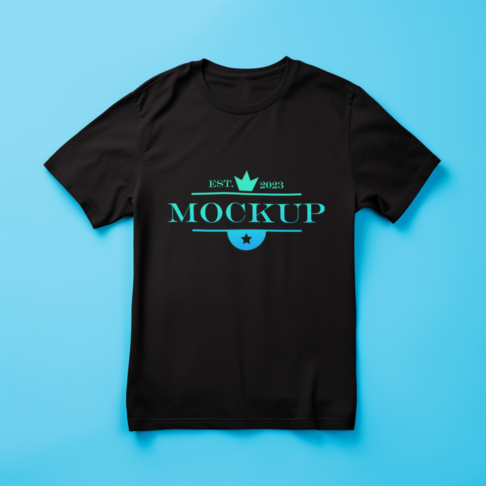 Tshirt mockup design PSD template Ai generated