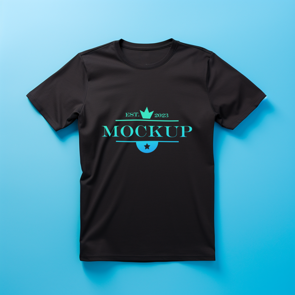 Tshirt mockup design PSD template Ai generated