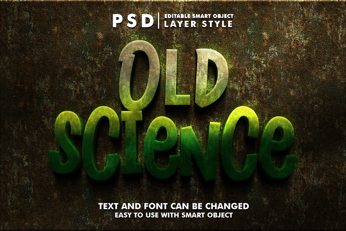 Stone Editable Text Effect psd