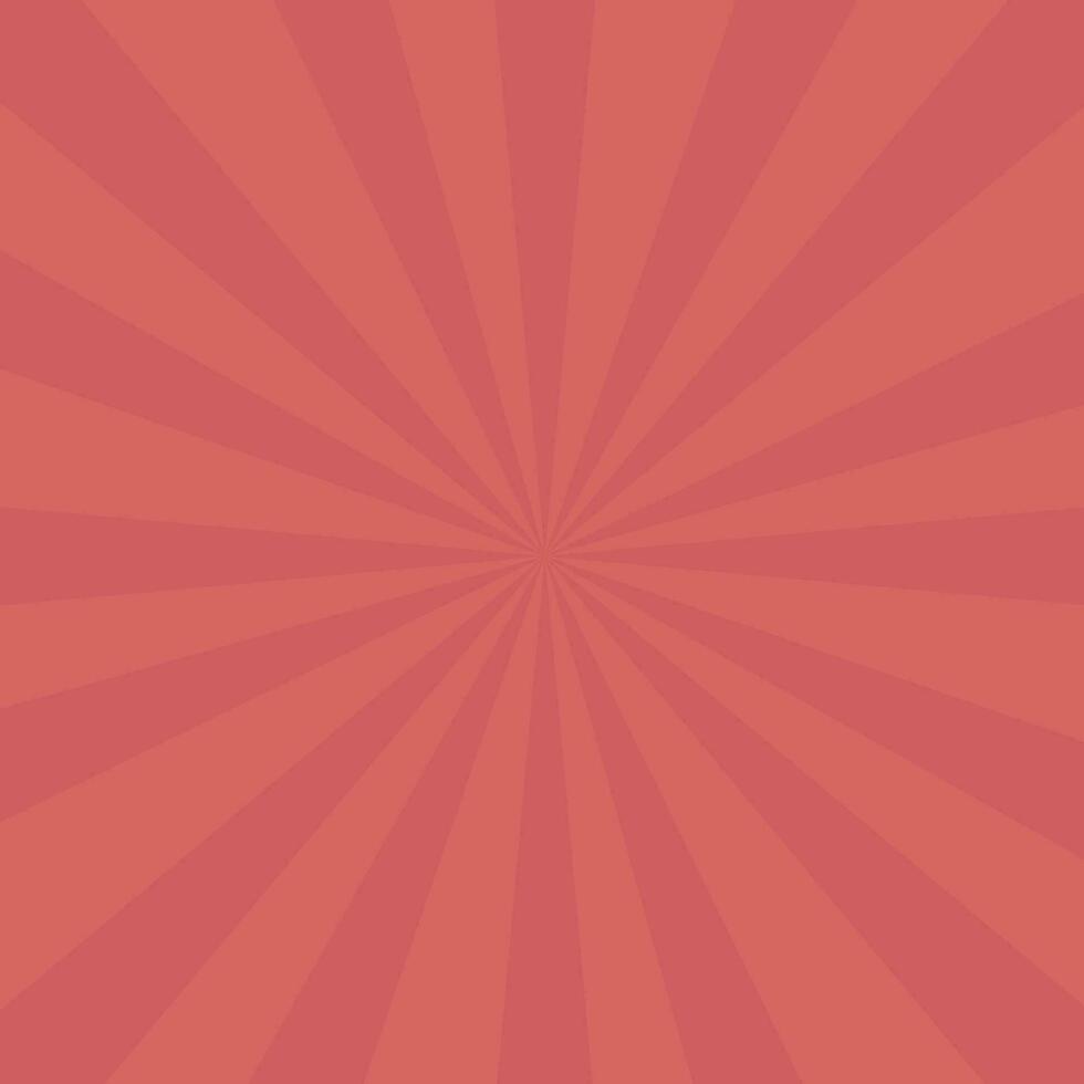 Vector red sunburst background design