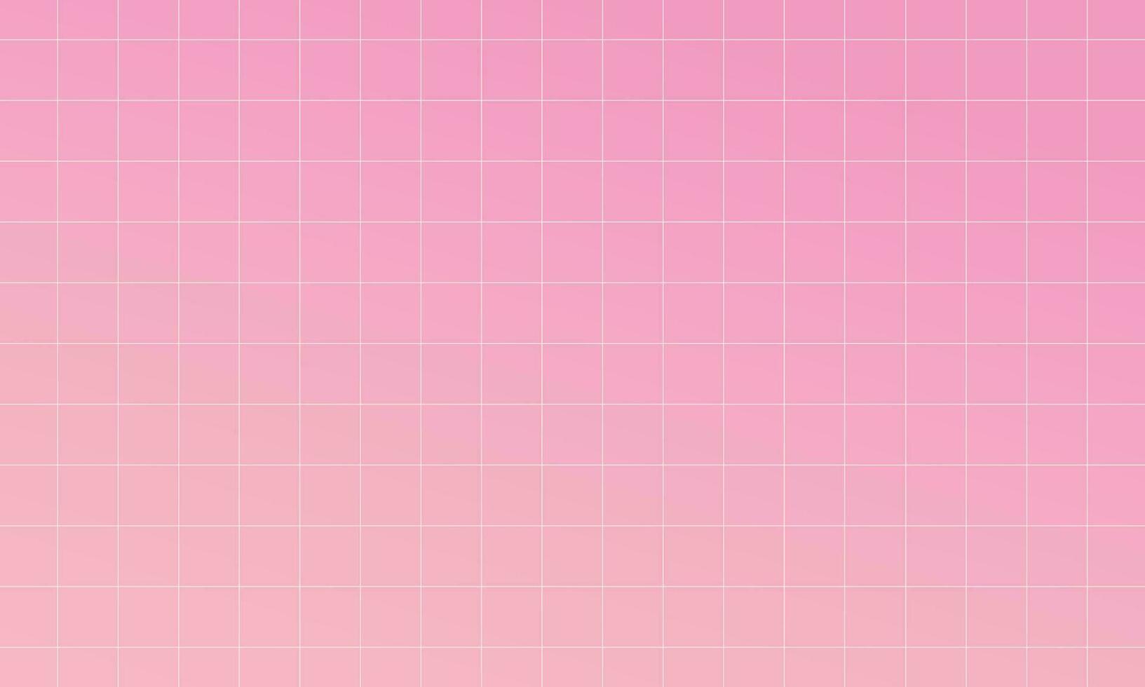 Vector hot gradient pink aesthetic grid pattern background