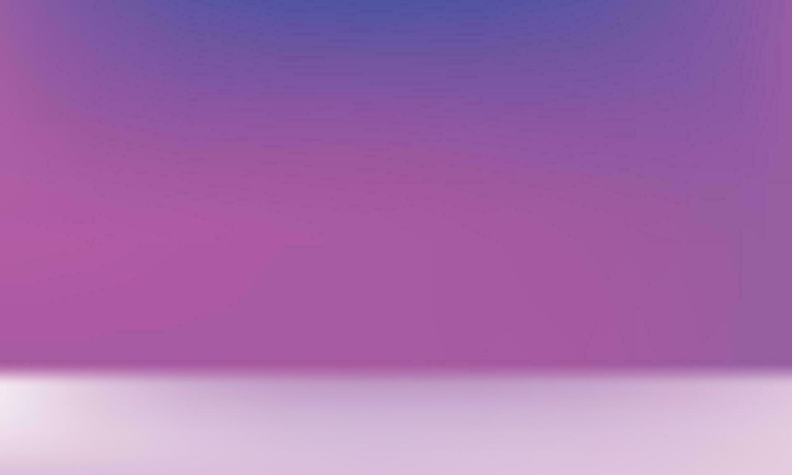 Vector colorful gradient studio backdrop with empty space for your content