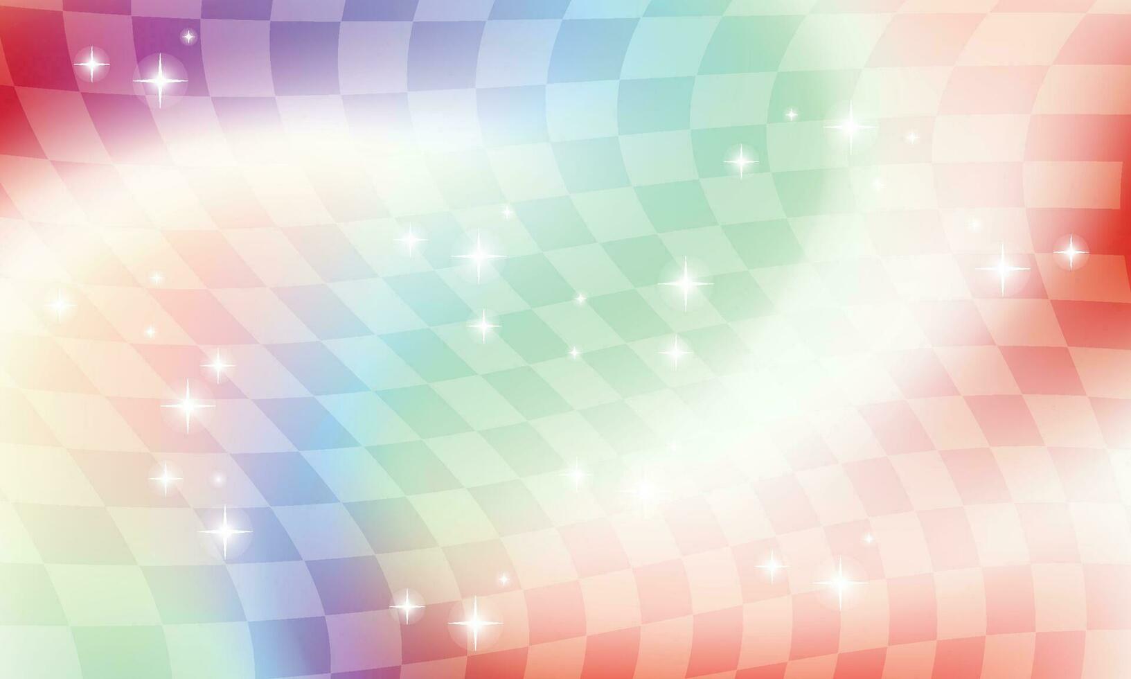 Vector gradient rainbow glitter background