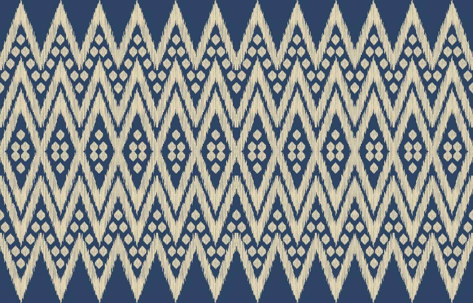 Ethnic abstract ikat art. Aztec ornament print. geometric ethnic pattern seamless  color oriental.  Design for background ,curtain, carpet, wallpaper, clothing, wrapping, Batik, vector illustration.