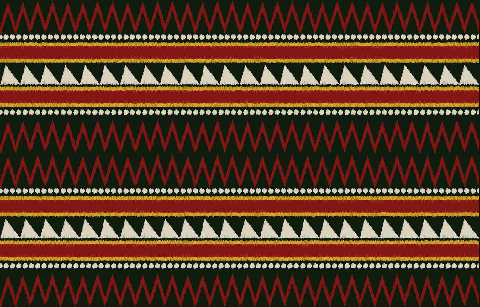 Ethnic abstract ikat art. Aztec ornament print. geometric ethnic pattern seamless  color oriental.  Design for background ,curtain, carpet, wallpaper, clothing, wrapping, Batik, vector illustration.