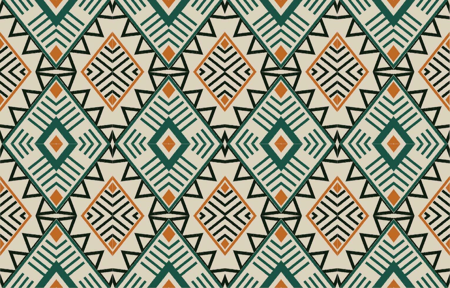 étnico resumen ikat Arte. azteca ornamento impresión. geométrico étnico modelo sin costura color oriental. diseño para antecedentes ,cortina, alfombra, fondo de pantalla, ropa, envase, batik, vector ilustración.