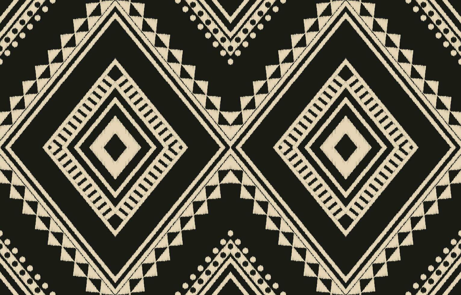 Ethnic abstract ikat art. Aztec ornament print. geometric ethnic pattern seamless  color oriental.  Design for background ,curtain, carpet, wallpaper, clothing, wrapping, Batik, vector illustration.
