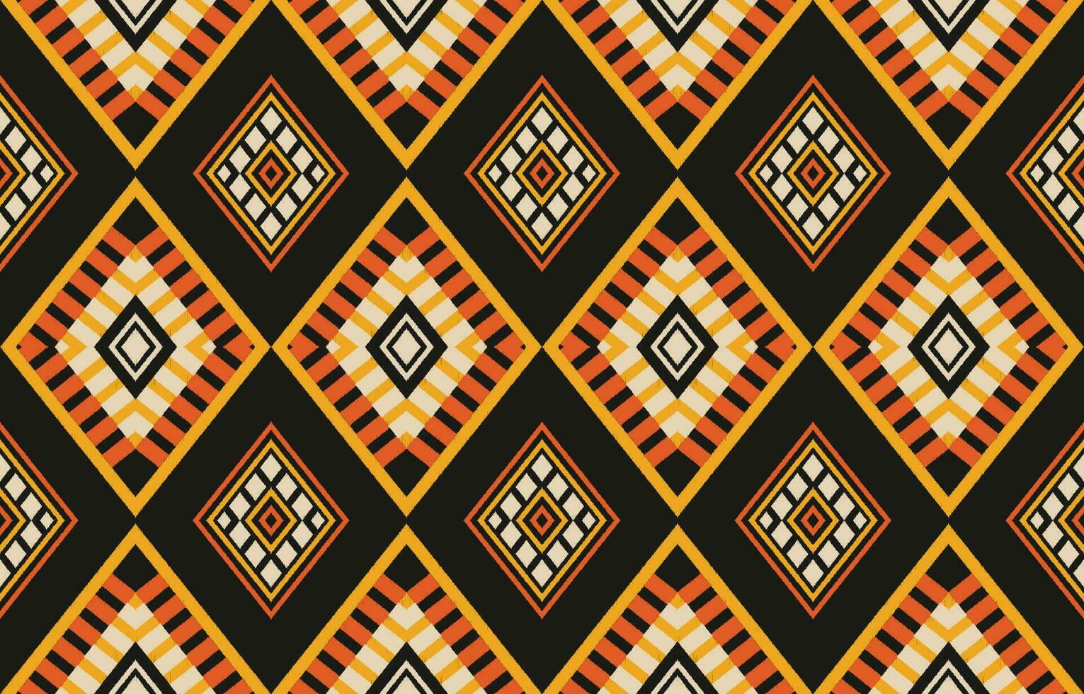 Ethnic abstract ikat art. Aztec ornament print. geometric ethnic pattern seamless  color oriental.  Design for background ,curtain, carpet, wallpaper, clothing, wrapping, Batik, vector illustration.