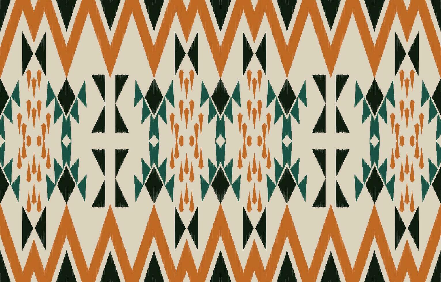 étnico resumen ikat Arte. azteca ornamento impresión. geométrico étnico modelo sin costura color oriental. diseño para antecedentes ,cortina, alfombra, fondo de pantalla, ropa, envase, batik, vector ilustración.