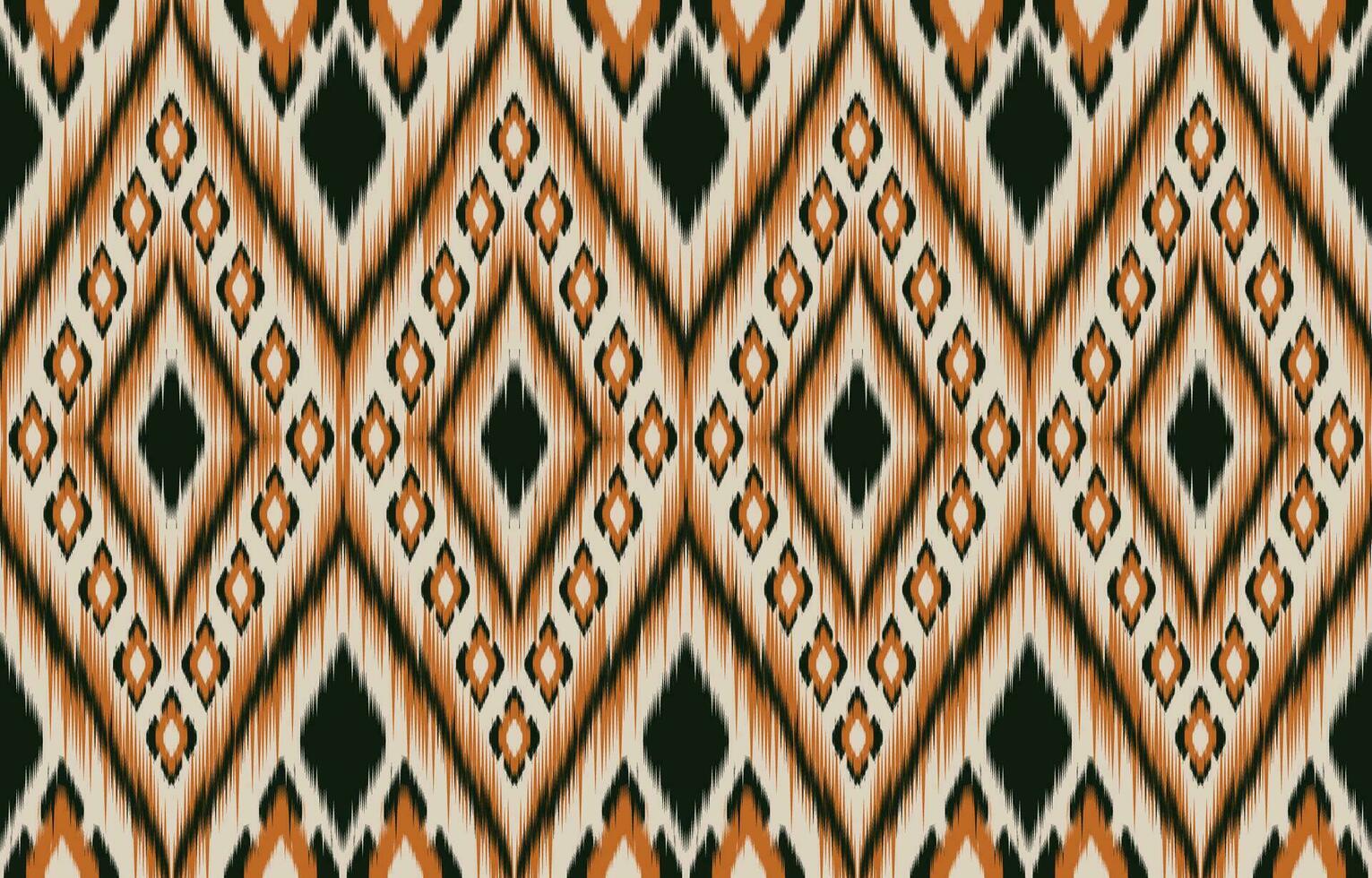 Ethnic abstract ikat art. Aztec ornament print. geometric ethnic pattern seamless  color oriental.  Design for background ,curtain, carpet, wallpaper, clothing, wrapping, Batik, vector illustration.