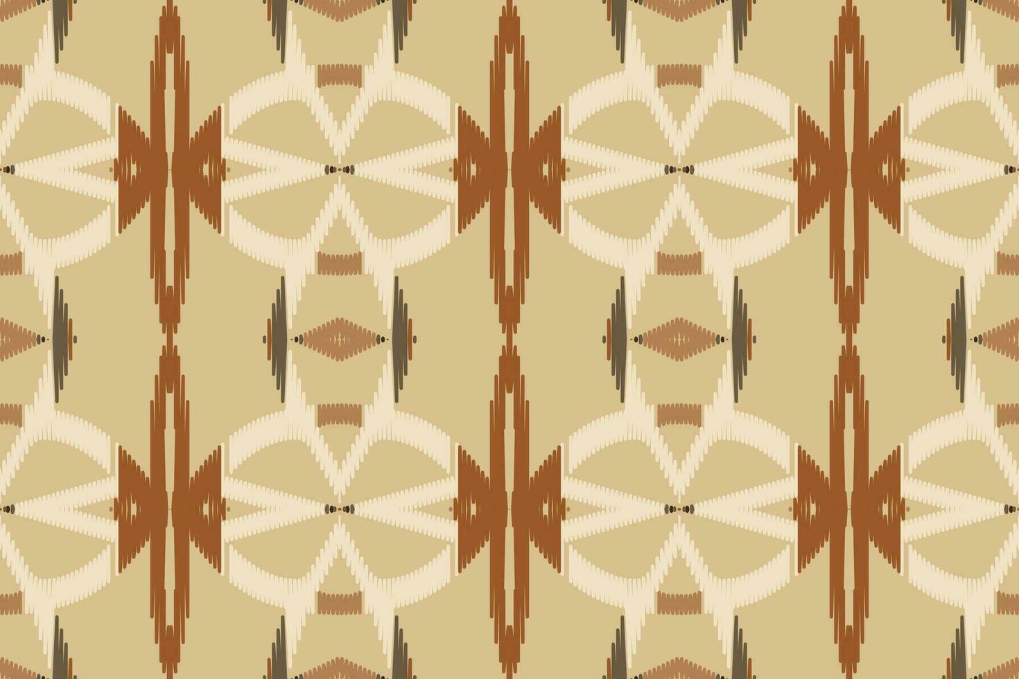 Motif Ikat Floral Paisley Embroidery Background. Ikat Seamless Pattern Geometric Ethnic Oriental Pattern traditional.aztec Style Abstract Vector design Texture,fabric,clothing,wrapping,sarong.