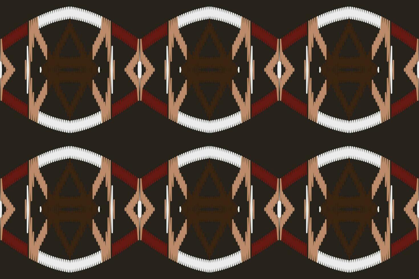 Motif Ikat Paisley Embroidery Background. Ikat Fabric Geometric Ethnic Oriental Pattern traditional.aztec Style Abstract Vector illustration.design for Texture,fabric,clothing,wrapping,sarong.