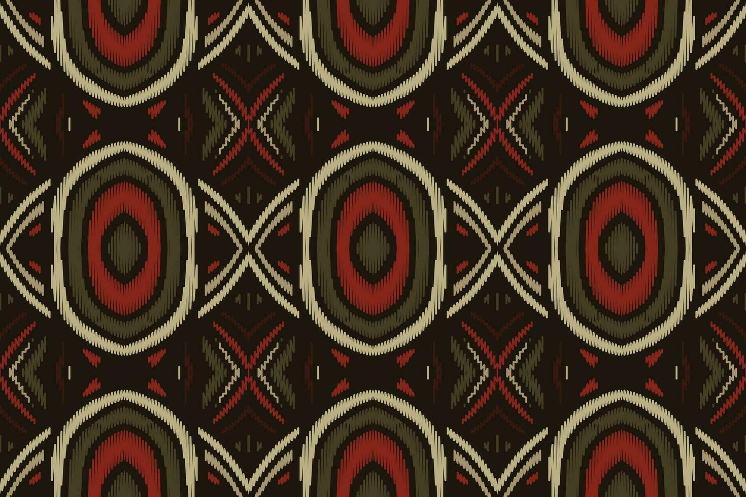 motivo ikat cachemir bordado antecedentes. ikat azteca geométrico étnico oriental modelo tradicional. ikat azteca estilo resumen diseño para impresión textura,tela,sari,sari,alfombra. vector