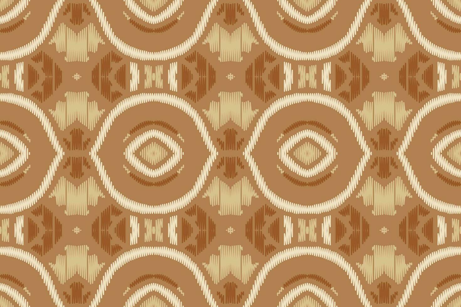 ikat floral cachemir bordado antecedentes. ikat triángulo geométrico étnico oriental modelo tradicional. ikat azteca estilo resumen diseño para impresión textura,tela,sari,sari,alfombra. vector