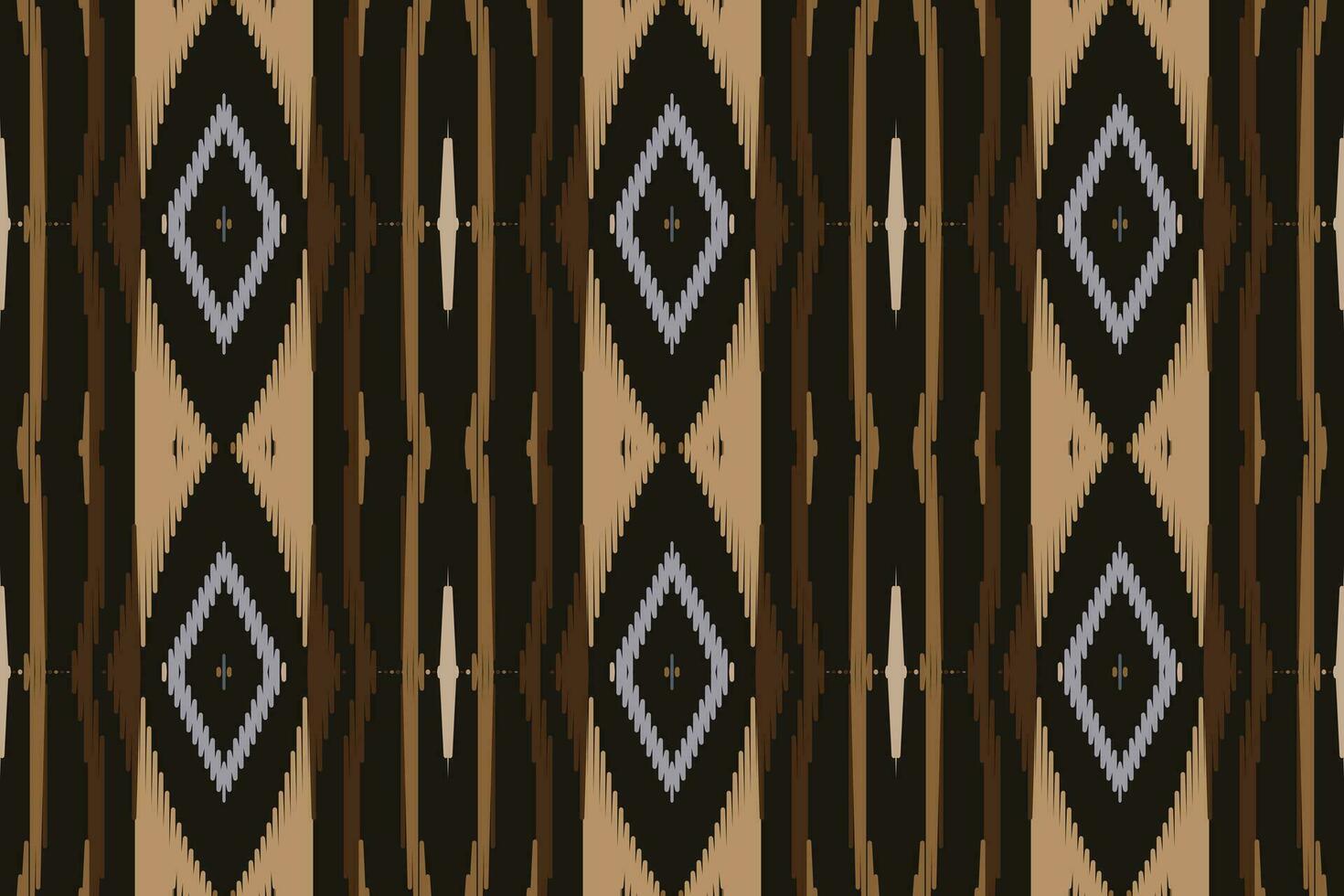 Motif Ikat Floral Paisley Embroidery Background. Ikat Designs Geometric Ethnic Oriental Pattern Traditional. Ikat Aztec Style Abstract Design for Print Texture,fabric,saree,sari,carpet. vector