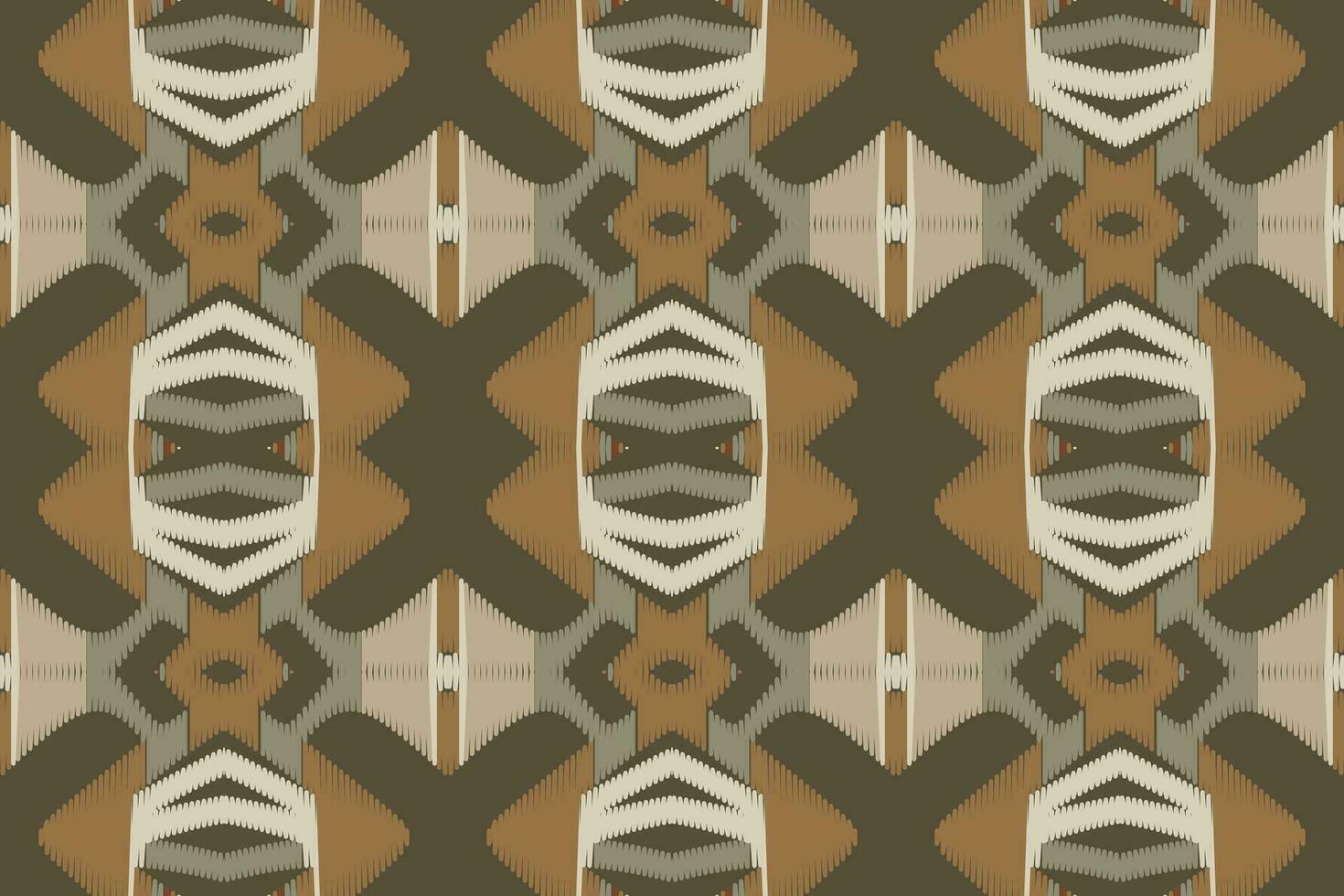 ikat tela cachemir bordado antecedentes. ikat huellas dactilares geométrico étnico oriental modelo tradicional. ikat azteca estilo resumen diseño para impresión textura,tela,sari,sari,alfombra. vector