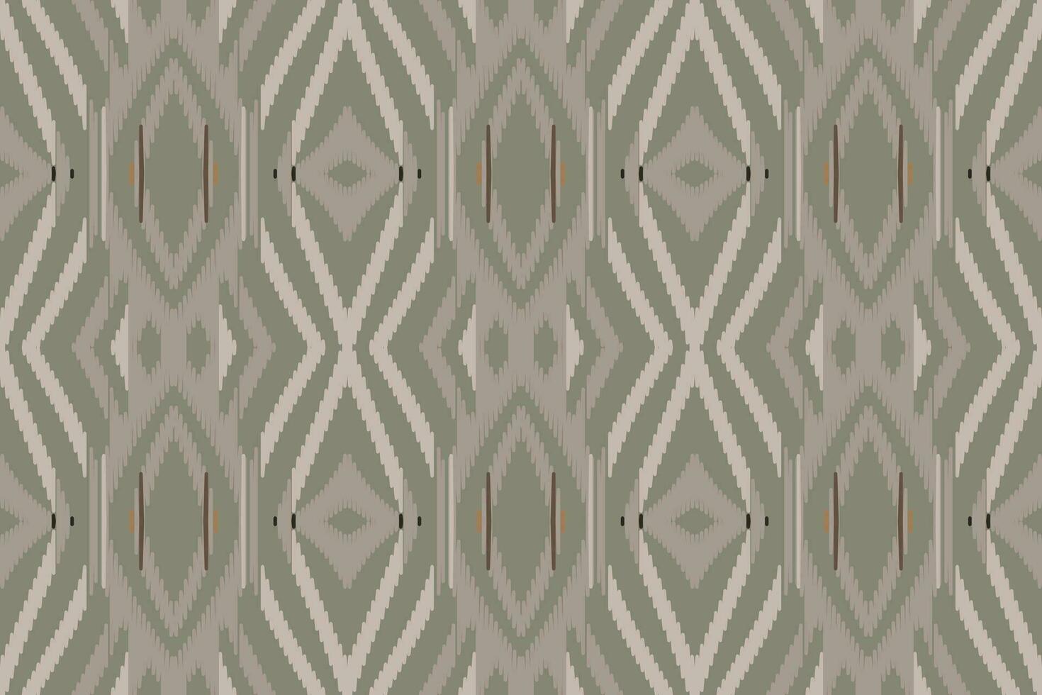 Ikat Damask Paisley Embroidery Background. Ikat Chevron Geometric Ethnic Oriental Pattern traditional.aztec Style Abstract Vector illustration.design for Texture,fabric,clothing,wrapping,sarong.
