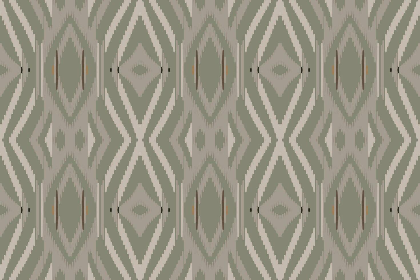 Ikat Damask Paisley Embroidery Background. Ikat Chevron Geometric Ethnic Oriental Pattern traditional.aztec Style Abstract Vector illustration.design for Texture,fabric,clothing,wrapping,sarong.