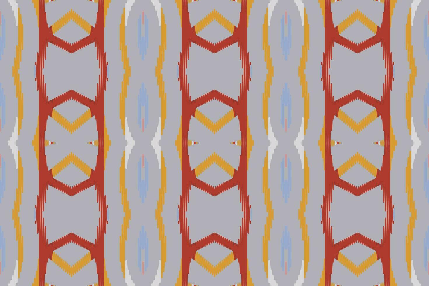 Motif Ikat Floral Paisley Embroidery Background. Ikat Diamond Geometric Ethnic Oriental Pattern Traditional. Ikat Aztec Style Abstract Design for Print Texture,fabric,saree,sari,carpet. vector