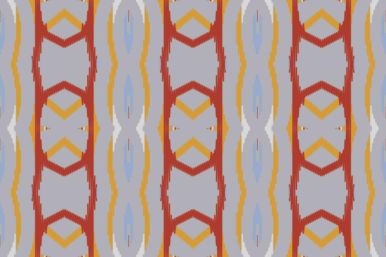 Motif Ikat Floral Paisley Embroidery Background. Ikat Diamond Geometric Ethnic Oriental Pattern Traditional. Ikat Aztec Style Abstract Design for Print Texture,fabric,saree,sari,carpet. vector