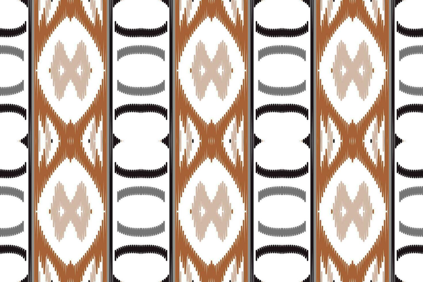 Ikat Paisley Pattern Embroidery Background. Ikat Seamless Geometric Ethnic Oriental Pattern Traditional. Ikat Aztec Style Abstract Design for Print Texture,fabric,saree,sari,carpet. vector