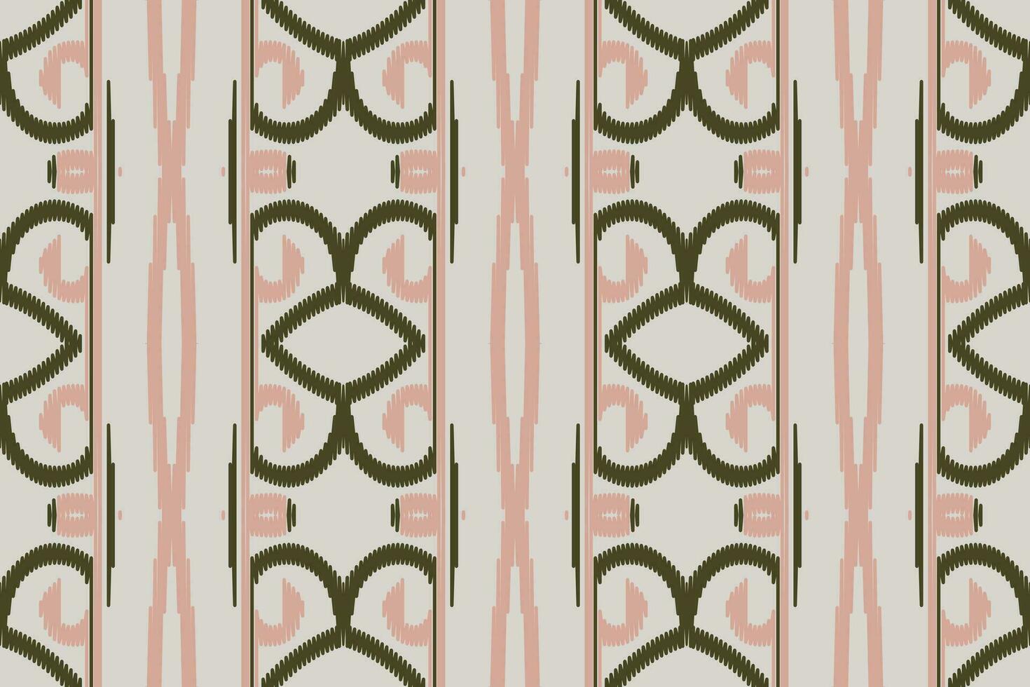 Ikat Paisley Pattern Embroidery Background. Ikat Designs Geometric Ethnic Oriental Pattern Traditional. Ikat Aztec Style Abstract Design for Print Texture,fabric,saree,sari,carpet. vector