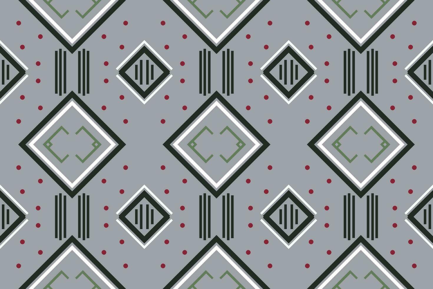 Ethnic pattern Philippine textile. It is a pattern created by combining geometric shapes. Create beautiful fabric patterns. Design for print. vector