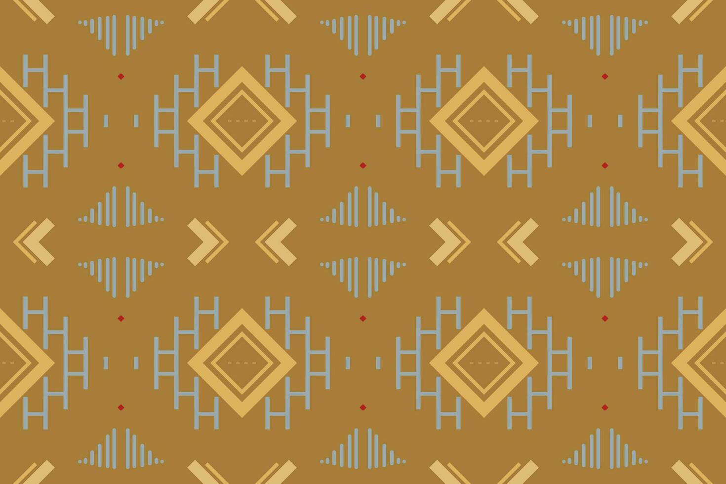 Ethnic pattern design. It is a pattern created by combining geometric shapes. Create beautiful fabric patterns. Design for print. vector