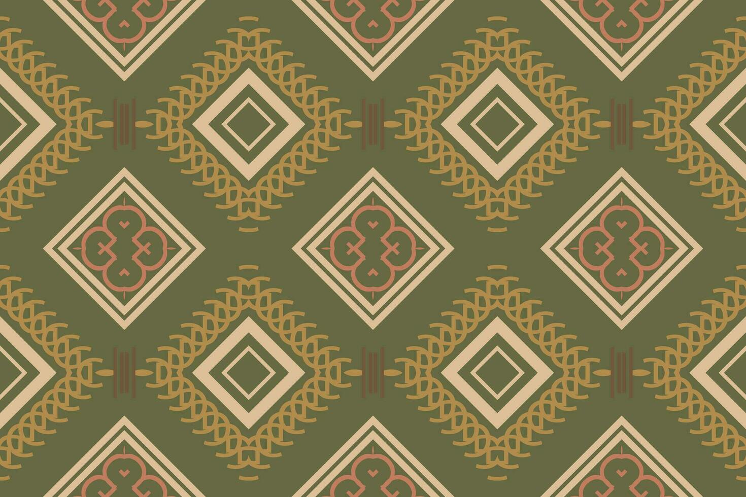 Ethnic pattern vector. traditional pattern background It is a pattern created by combining geometric shapes. Create beautiful fabric patterns. Design for print. vector