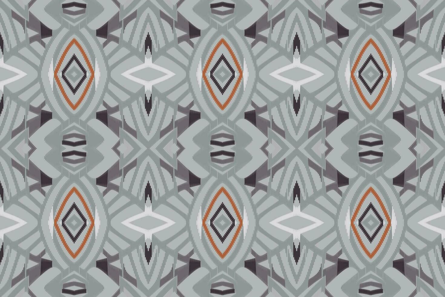 ikat damasco cachemir bordado antecedentes. ikat diseño geométrico étnico oriental modelo tradicional. ikat azteca estilo resumen diseño para impresión textura,tela,sari,sari,alfombra. vector