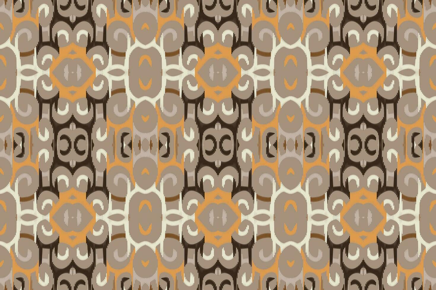 ikat floral cachemir bordado antecedentes. ikat damasco geométrico étnico oriental modelo tradicional.azteca estilo resumen vector ilustración.diseño para textura,tela,ropa,envoltura,pareo.