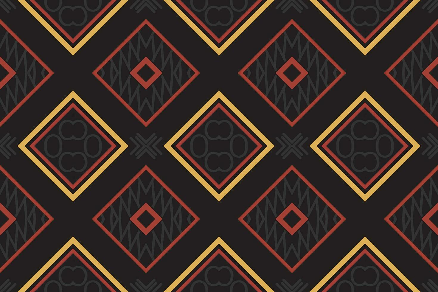 Ethnic pattern Philippine textile. traditional patterned wallpaper It is a pattern created by combining geometric shapes. Create beautiful fabric patterns. Design for print. vector